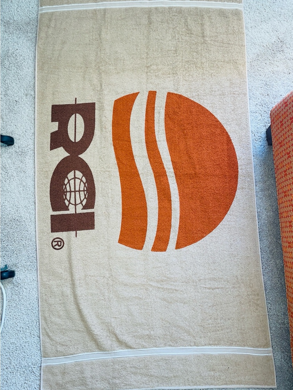 Vintage RCI Timeshare Logo Beach Towel by JCPenney